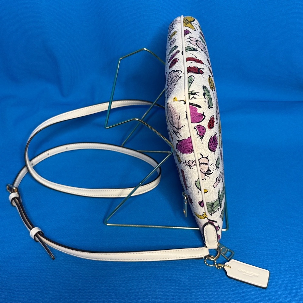 EUC COACH MINI ROWAN FILE CREATURE / INSECT / BUG PRINT CROSSBODY / SHOULDER BAG - Picture 9 of 17